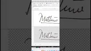 Signature JPEG to Vector | Corel Draw Tutorial #soft tutor #shorts