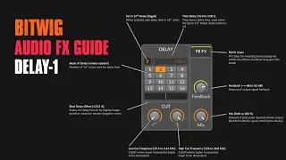 Delay-1 - Bitwig Audio FX Guide