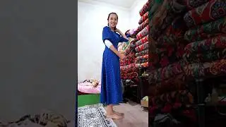 Staying with SINGLE uzbek Girl 🇺🇿 