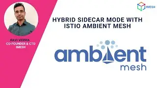 Hybrid sidecar mode with Istio Ambient Mesh | Demo | IMESH
