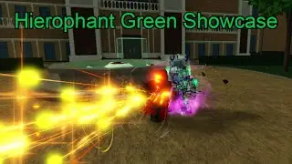 Hierophant Green Showcase (World of Stands)