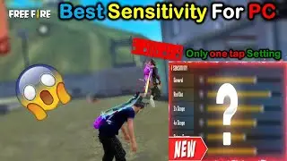 Best Free Fire Settings For PC 🔥 | Secret Auto Headshot Settings | Best One Tap Sensitivity