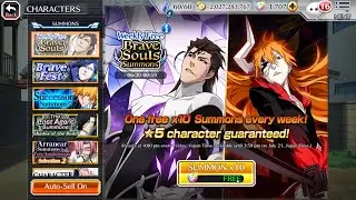 Free 5 Star Multi Summons Bleach Brave Souls