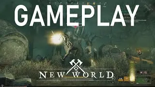 New World Gameplay - Level 27 Brightwood [Preview Event]