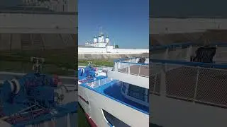 Макарьевский монастырь в Макарьево с борта теплохода