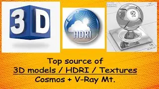 Get 3D Models, HDRI, TExtures for Fee | 3Ds Max | V-Ray
