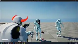 Xaphan. Weapons. Unreal Engine 5, Advanced Locomotion V4