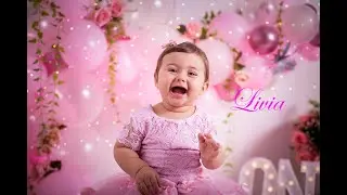 Ensaio pré 1 ano a gatinha Lívia