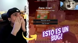 SPREEN MUERE POR BUG EN MINECRAFT ULTRA HARDCORE💀🔥|| 