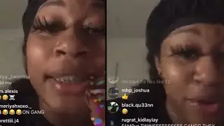 Fam0us.twinsss Live talking about Emily Ears because she will fight macei but not her own size