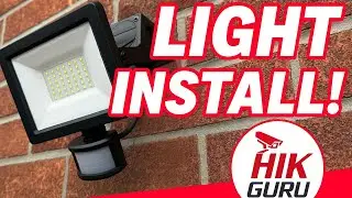 How To Fit A Security PIR Light