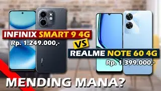 MENDING MANA? INFINIX SMART 9 4G VS REALME NOTE 60 4G