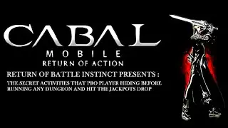 [Cabal Mobile ROA : Return Of Action] Tutorial Secret Activity That Increase Chance of Jackpot