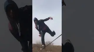 Insane Slack Lining Skills