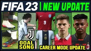 FIFA 23 NEWS | NEW UPDATE - Career Mode Additions, Faces, Boots & Kits ✅