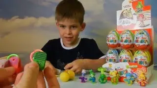 Фиксики! Открываем коробку киндеров. Серия 2.