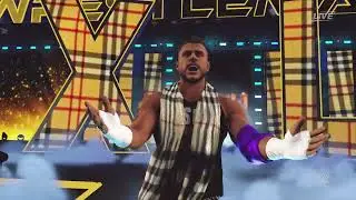 WWE 2K24 Mods - Maxwell Jacob Friedman - MJF Entrance w/ Modded GFX, Theme and Call Name