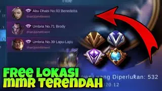 NEW UPDATE! FIX AUTO SUPREME INI MAH | GRATIS LOKASI MMR TERENDAH | CARA GANTI LOKASI MOBILE LEGENDS