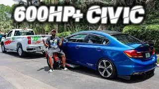 THE REBIRTH OF MY BIG TURBO HONDA CIVIC 600+ HP BUILT MOTOR