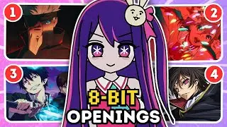🎶 Guess The Anime OPENINGS in 8-Bit Version! 🔥🤯 | Part 3!