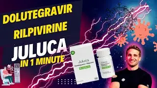 Dolutegravir and Rilpivirine - Juluca - All You Need to Know in Just 1 Minute.