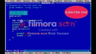 count and find prime numbers using array