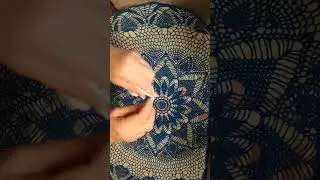 Манжет крючком к воротнику Вангелия.(4 часть)@Irina_na_Lune