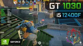 Deadlock (New Valve Game) | GT 1030 + i5 12400F | 1080p Lowest