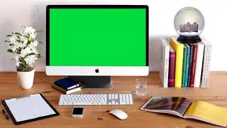 Office Computer Table Green Screen Template - No Copyright Video - Free Stock Footage