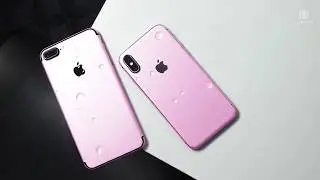 How to apply IphoneX, IPhone 7+ - SKIN PINK