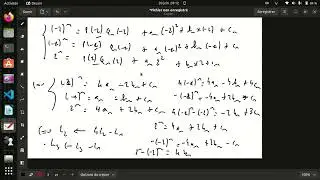 algebre lineaire : suite polynome annulateur et matrice 3x3