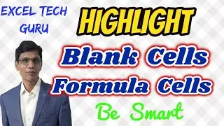 HIGHLIGHT BLANK AND FORMULA CELLS (1098)