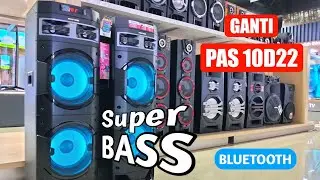 CEK SOUND! Review SPEAKER POLYTRON PAS 10DF22 SUPER BASS, Speaker Karaoke Bluetooth