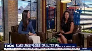 Dr. Trahan on Fox10: Trace Metals in Tampons