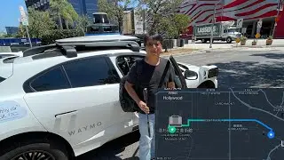 (5) #Waymo AV ride in Los Angles on July 16, 2024