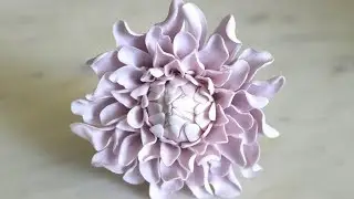 Gumpaste Dahlia Tutorial