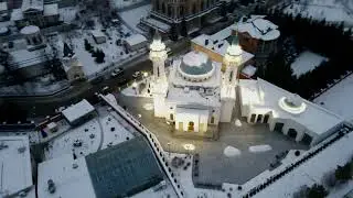 Kazan. Казань. Центр Казани. Съемка с квадрокоптера. Казань зимой!