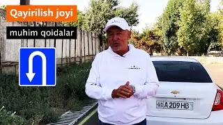 Orqaga aylanib ketish. Qoidalar va maslahatlar | Avtoinstruktor Uzbekistan