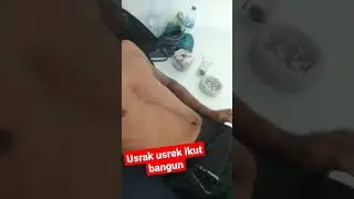 baru bangun sudah ada yg ikut bangun