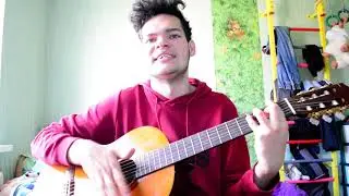 Виктор Цой-Малыш//Cover on THE Guitar