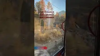 ATRAVESSE OS ALPES SUÍÇOS DE TREM A BORDO DO BERNINA EXPRESS