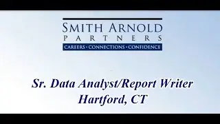 Sr. Data Analyst/Report Writer (CLOSED) | Smith Arnold Partners