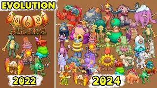 Amber Island Evolution (My Singing Monsters)