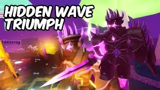 I FINALLY BEAT HIDDEN WAVE | Tower Defense Simulator | ROBLOX
