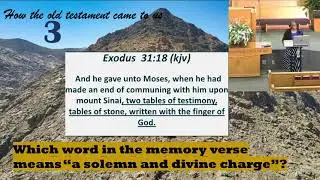 God's Word, The Bible - Memory Verse Review - Minister Crystal Bailey  -