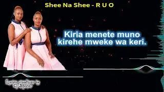Shee Na Shee - RUO (Lyrics Visualizer)