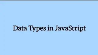 Data types in javascript #bca #javascript #coding #datatypesinjava