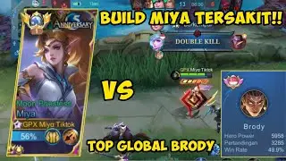 20 KILL! BUILD MIYA TERSAKIT 2023 | 1 VS 5 MALAH MUSUHNYA RATA😱 KALIAN HARUS COBA BUILD INI - MLBB