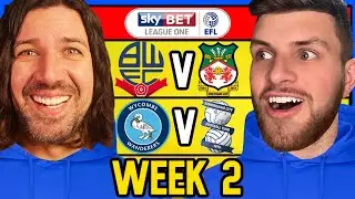 LEAGUE 1 WEEK 2 PREDICTIONS