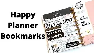 FREE WORKSHOP - Happy Planner Bookmarks